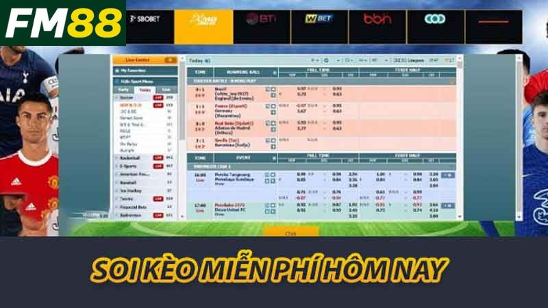 Soi kèo miễn phí hôm nay